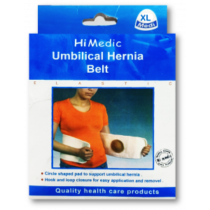 HI MEDIC UMBILICAL HERNIA BELT WITH CIRCLE-SHAPED PAD SIZE XL